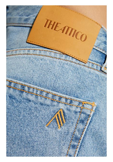 Jeans dritti in celeste The attico - donna THE ATTICO | 250WCP00073DDD085SS024